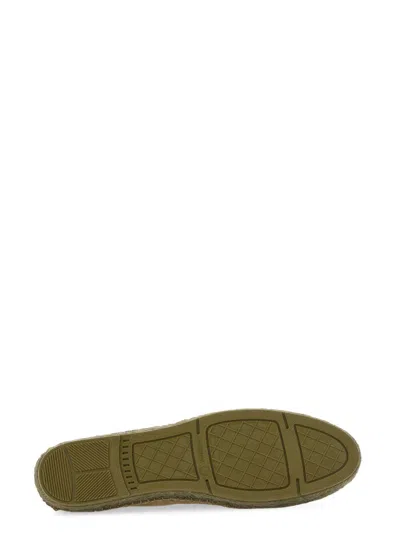Manebi Espadrille In Suede In Green