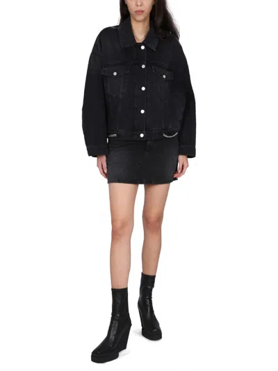 Stella Mccartney Falabella Skirt In Black