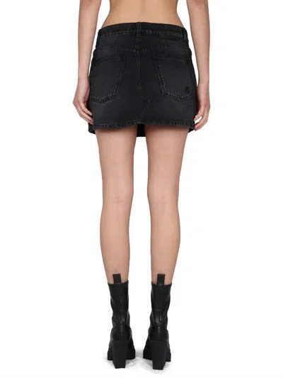 Stella Mccartney Falabella Skirt In Black