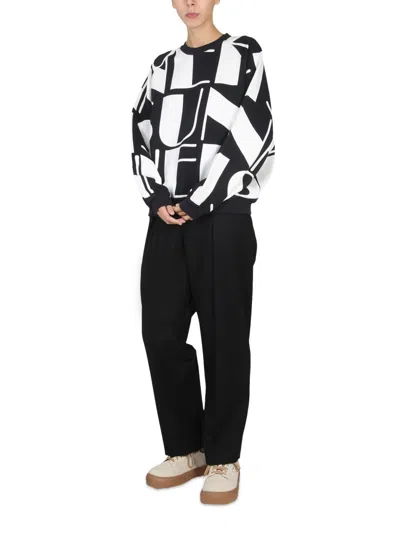 Sunnei Felpa Con Logo Unisex In Multi