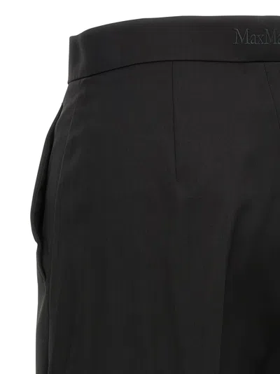 Max Mara Fernet Pants In Black