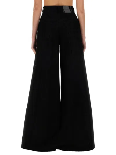 Nina Ricci Flared Pants In Black