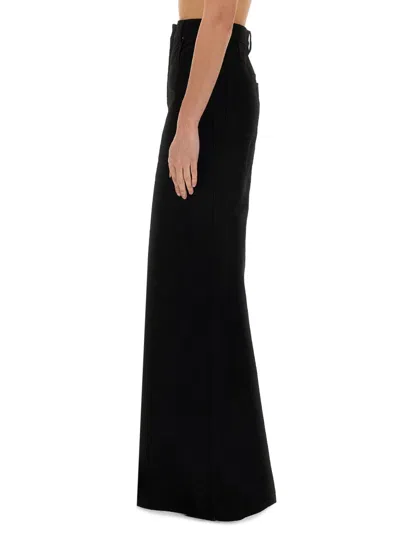 Nina Ricci Flared Pants In Black