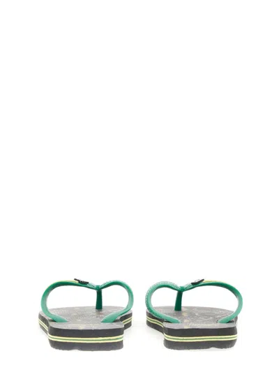Rotate Birger Christensen Rotate X Havaianas Woman Toe Strap Sandals Green Size 6 Rubber