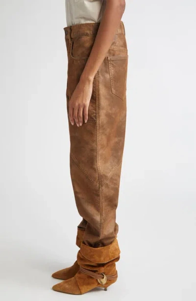 Isabel Marant Étoile Pants "kelvina" In Brown