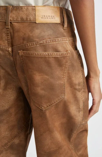 Isabel Marant Étoile Pants "kelvina" In Brown