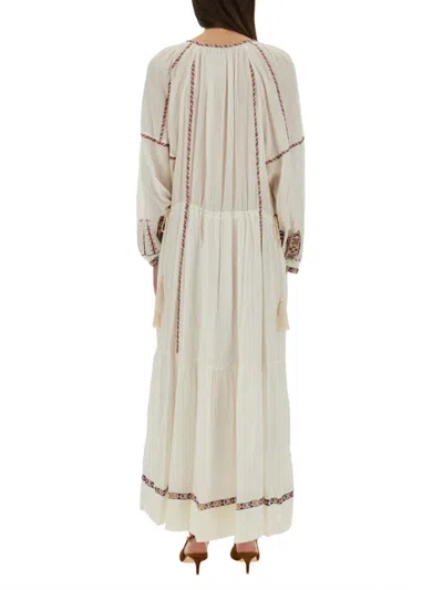Isabel Marant Étoile Maxirock Florenza Aus Baumwolle In White