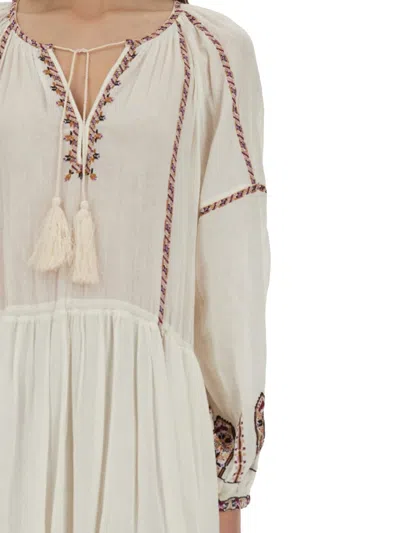 Isabel Marant Étoile Maxirock Florenza Aus Baumwolle In White
