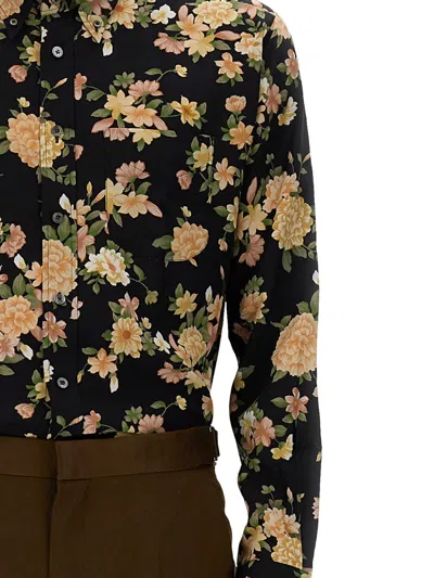 Tom Ford Fluid Fit Shirt In Brown