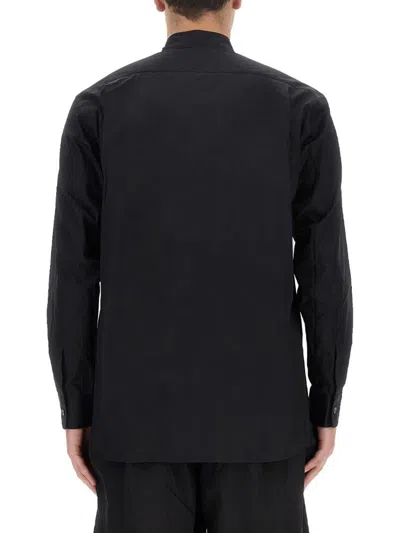 Comme Des Garçon Shirt Fringed Shirt In Black