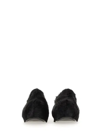 Jil Sander Fur Mules