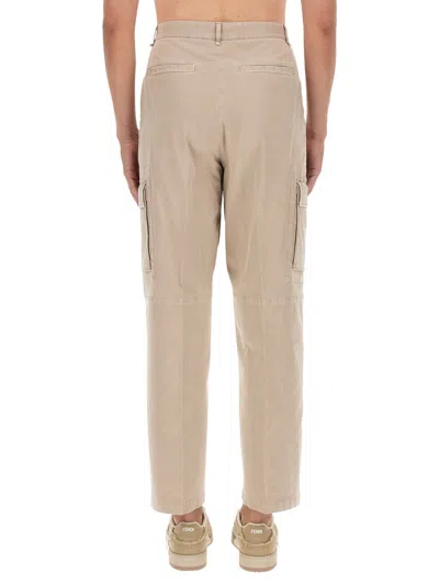 Fendi Gabardine Pants In Gray