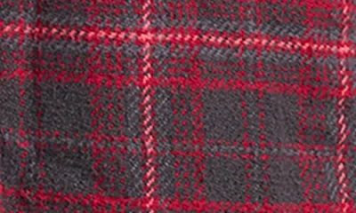 Quiksilver Men's Sandbar Hooded Flannel Shirt In Red