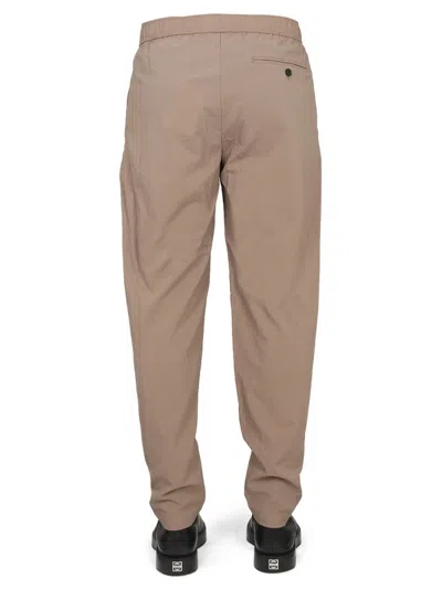 Theory Graham Kelso Elastic Waist Pants For Men In Brown