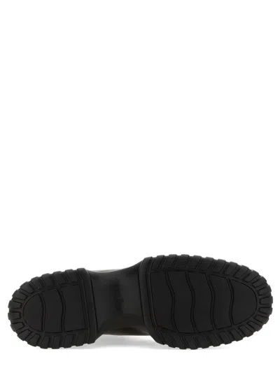 Hogan Ankle Boots In Brushed Leather