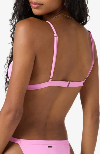 O'neill Juniors' Saltwater Solids Seaside Top In Pink