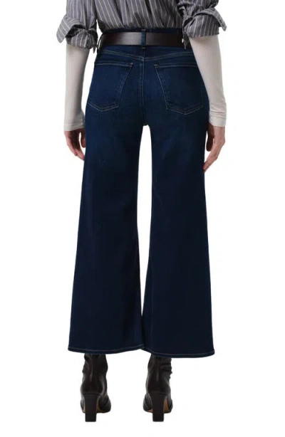 Citizen Of Humanity Citizens Of Humanity Lyra Wide Leg Cropped Jeans In Dakota In Blue