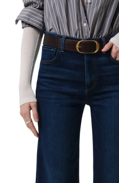 Citizen Of Humanity Citizens Of Humanity Lyra Wide Leg Cropped Jeans In Dakota In Blue