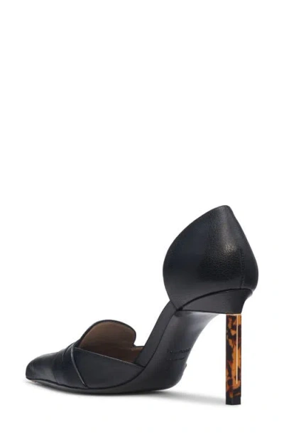 Tom Ford Black Leather High Heel Pumps In Black