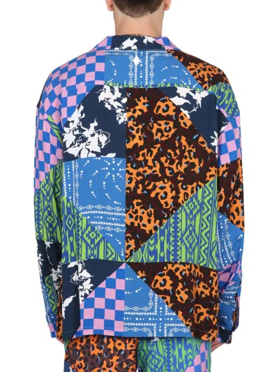 Marcelo Burlon County Of Milan Marcelo Burlon Hawaii Mix & Match Shirt In Multi