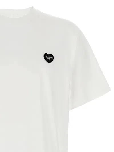 Carhartt Heart Ii Hartt T-shirt In White