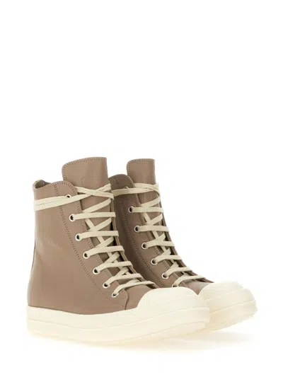 Rick Owens High Sneakers. In Multi