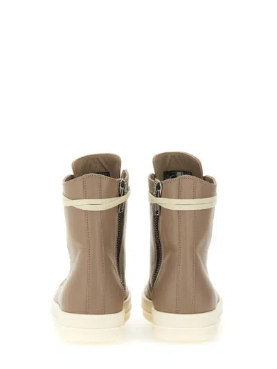 Rick Owens High Sneakers. In Multi
