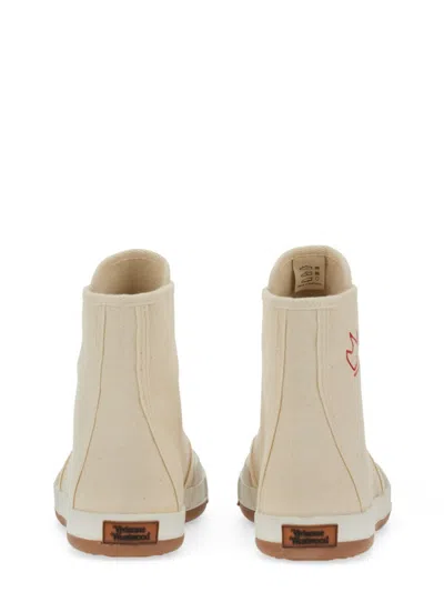 Vivienne Westwood High Top Sneaker In Neutral