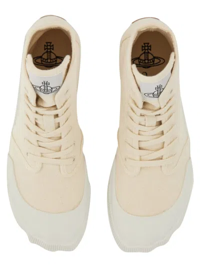 Vivienne Westwood High Top Sneaker In Neutral