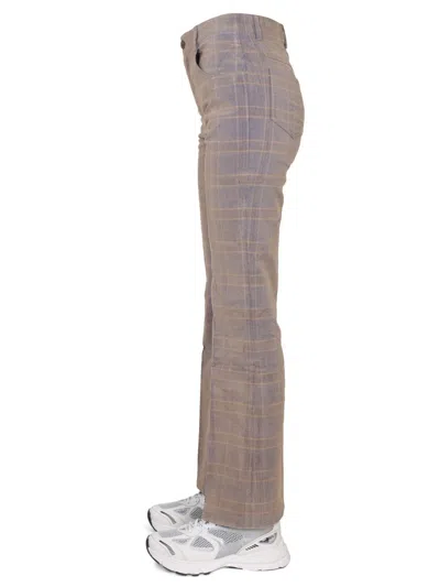 Mcq By Alexander Mcqueen High Waist Pants In Neutral