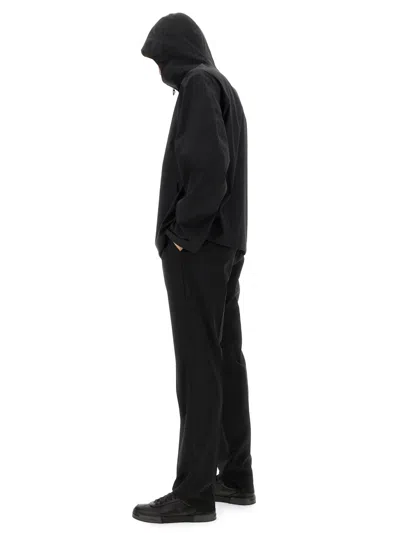 Dolce & Gabbana Hooded Jacket In Black