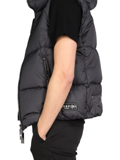 Tatras X Sfera Ebbasta Hooded Vest In Black