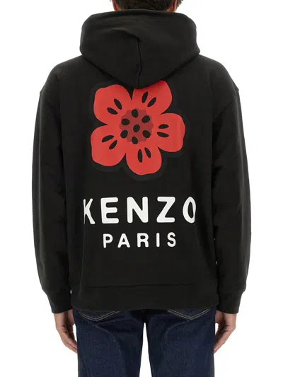 Kenzo Hoodie In Black