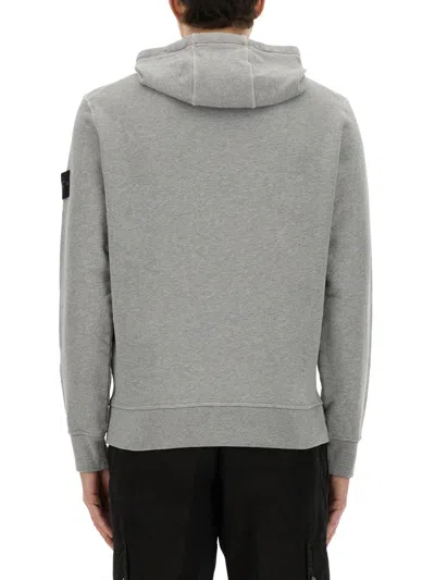 Stone Island Sweaters In Gray