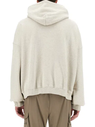 Represent Hooded Sweater Kangaroo Pocket In Gray