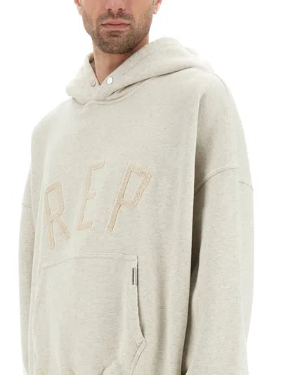 Represent Hooded Sweater Kangaroo Pocket In Gray