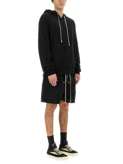 Rick Owens X Drkshdw Oversize Sweatshirt In Black