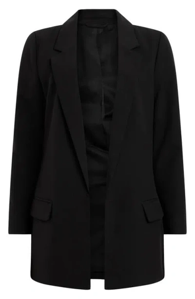 Allsaints Aleida Lightweight Tri Blazer In Black