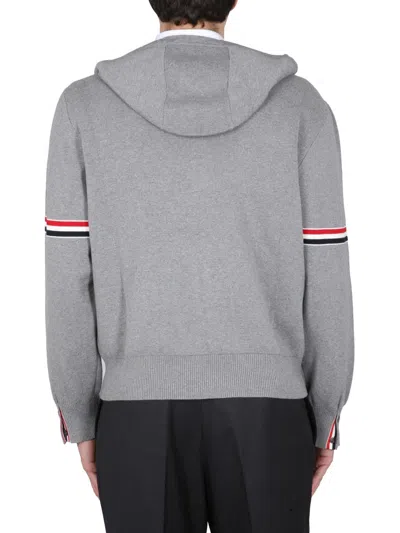 Thom Browne Men's Hoodie In Gray