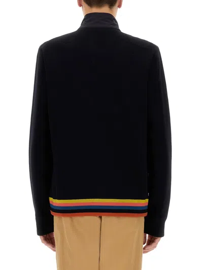 Paul Smith Hybrid Down Jacket In Black