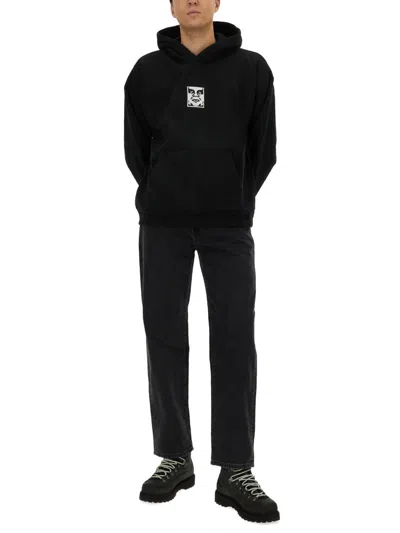 Obey Sweatshirt With Print In Black