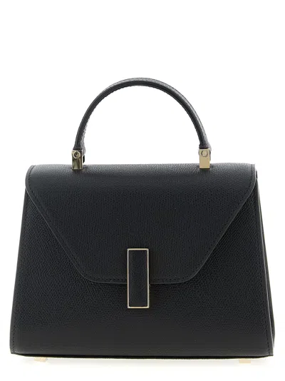 Valextra Micro Iside Crossbody Bag In Black