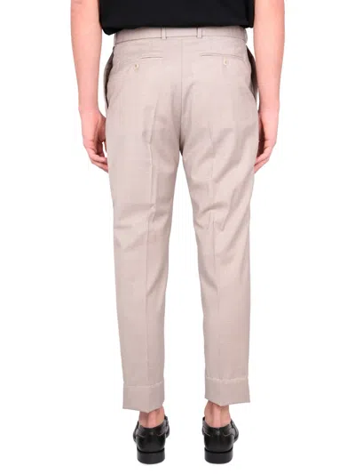 Brioni Cuffed Hem Pleated Front Trousers