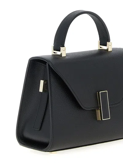 Valextra Micro Iside Crossbody Bag In Black