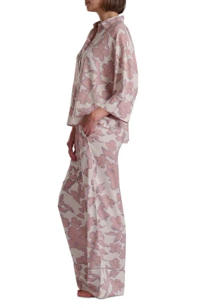 Splendid Celestial Print Pajama Pant Set In Pink