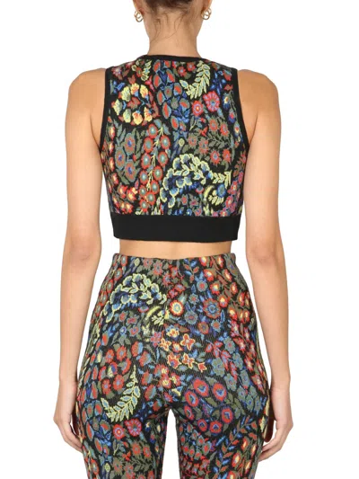 Etro Women's Jacquard Wool Blend Top And Leggings In Multi