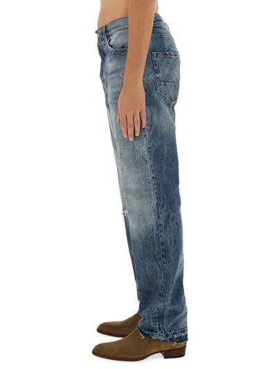 Department Five Department 5 Man Jeans Blue Size 33 Cotton In Blue