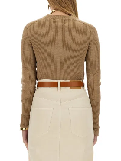 Isabel Marant Étoile Jersey "gabyne" In Neutral