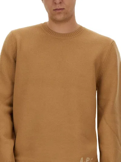 Apc Jersey "edward" In Neutral