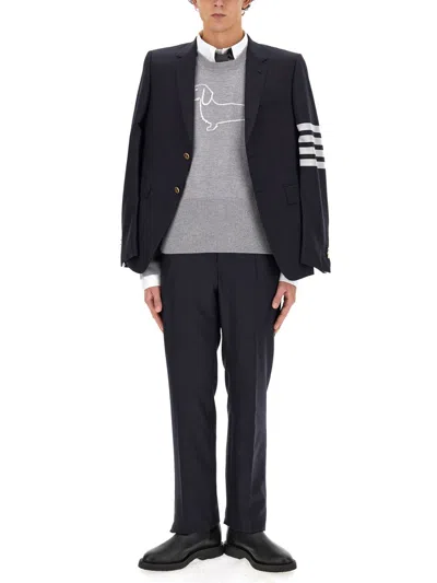 Thom Browne Sweaters Lt Grey In Gray